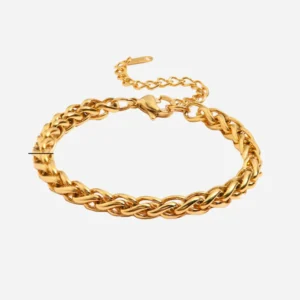 STILRENT ARMBÅND MED KÆDEDESIGN