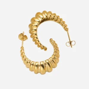 NINE - CURLY EARRINGS