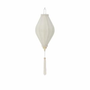 Pomp Deko, Hvid, Polyester