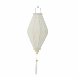 Pomp Deko, Hvid, Polyester stor